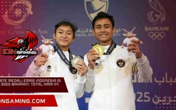 Update Medali Emas Indonesia di AYG 2025 Bahrain: Total Hari Ini Update Medali Emas Indonesia di AYG 2025 Bahrain: Total Hari Ini