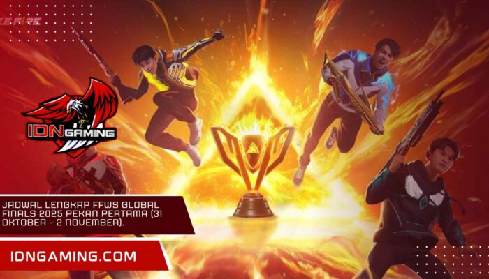 Jadwal Lengkap FFWS Global Finals 2025 Pekan Pertama (31 Oktober – 2 November).