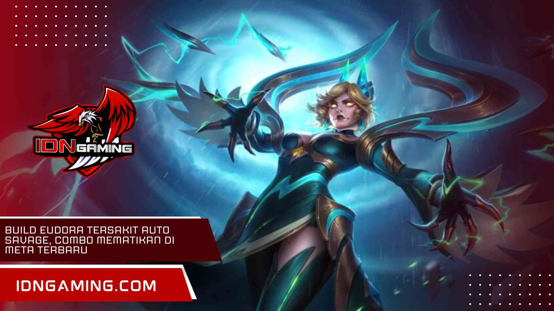 Build Eudora Tersakit Auto Savage, Combo Mematikan di Meta Terbaru
