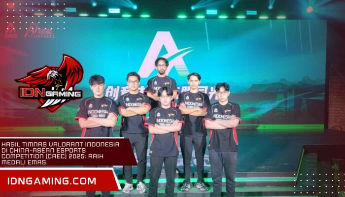 Hasil Timnas Valorant Indonesia di China-ASEAN Esports Competition (CAEC) 2025: Raih Medali Emas.
