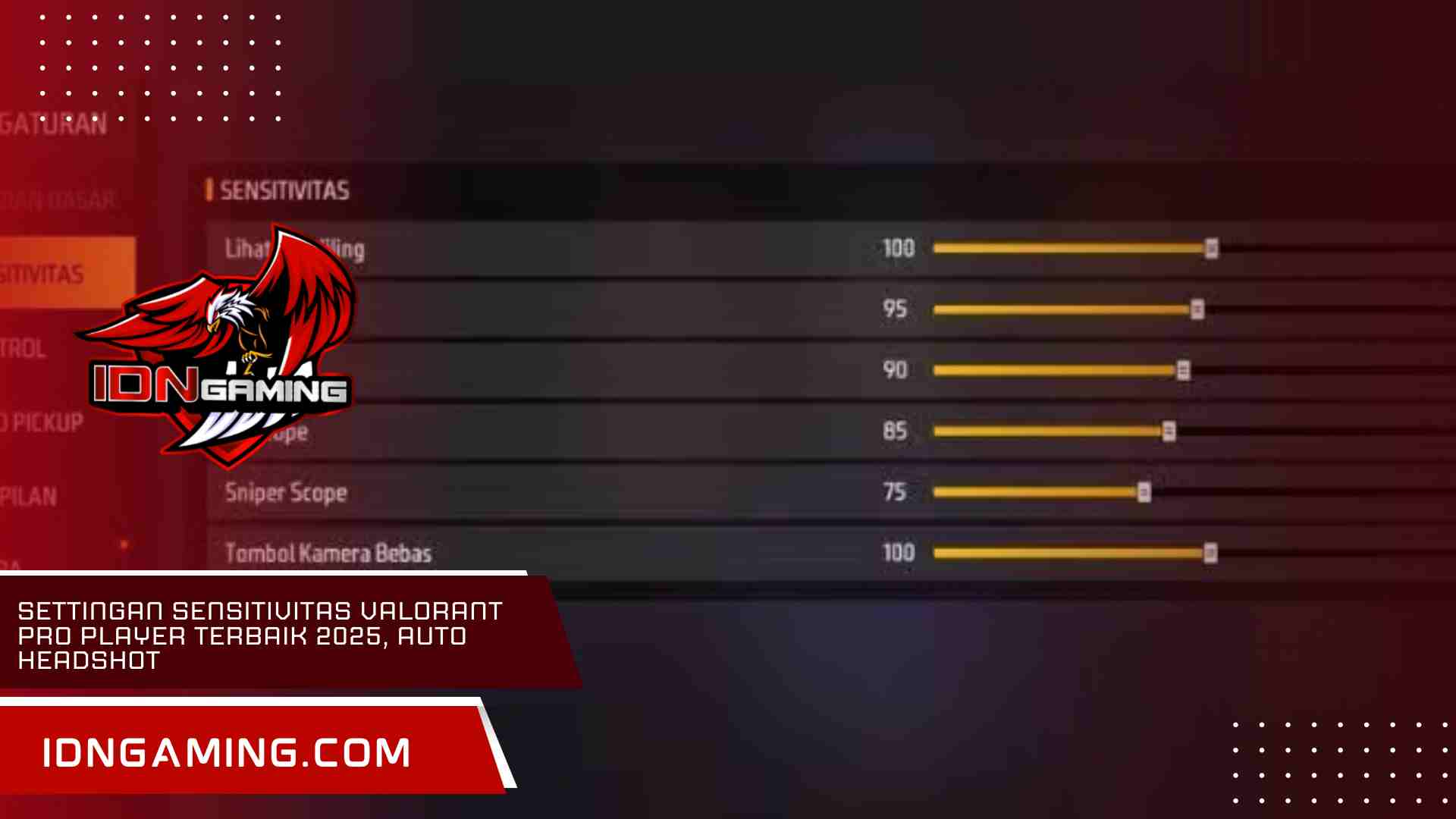 Settingan Sensitivitas Valorant Pro Player Terbaik 2025, Auto Headshot