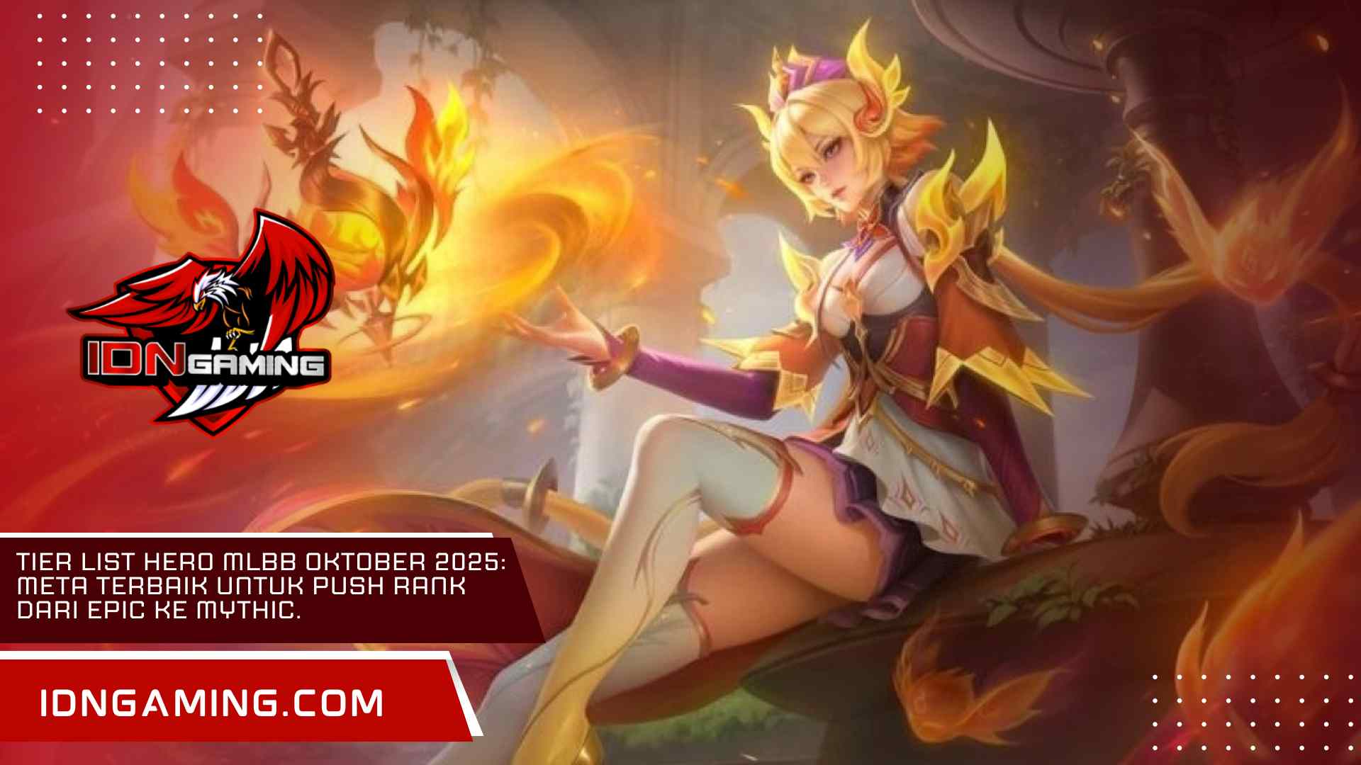 Tier List Hero MLBB Oktober 2025: Meta Terbaik untuk Push Rank dari Epic ke Mythic.