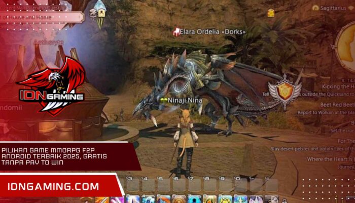 Pilihan Game MMORPG F2P Android Terbaik 2025, Gratis Tanpa Pay to Win
