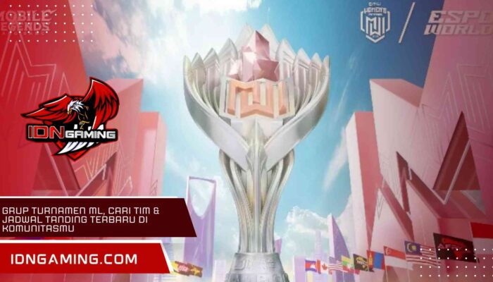 Grup Turnamen ML Cari Tim & Jadwal Tanding Terbaru di Komunitasmu