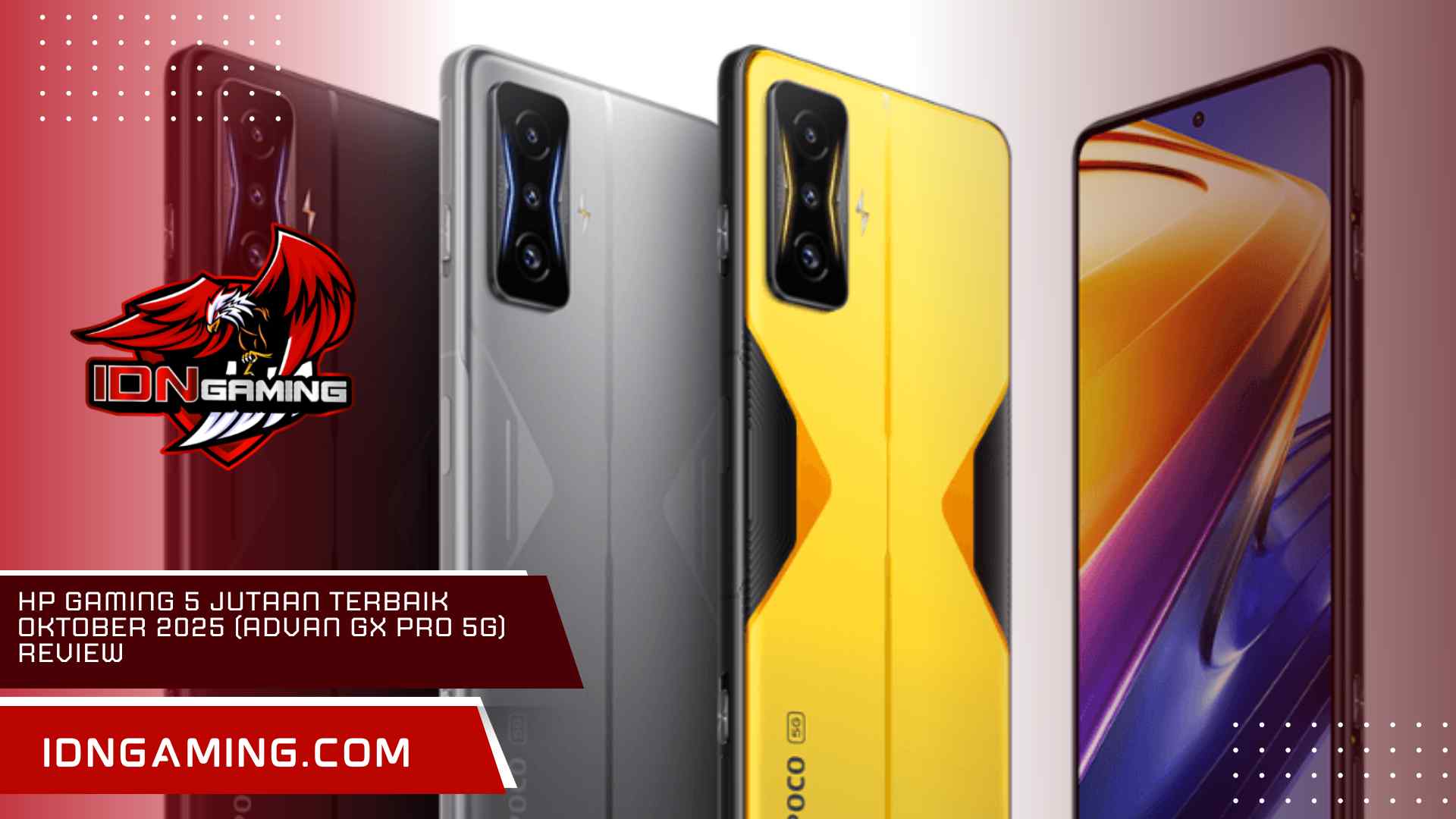 HP Gaming 5 Jutaan Terbaik Oktober 2025 (Advan GX Pro 5G) Review HP Gaming 5 Jutaan Terbaik Oktober 2025 (Advan GX Pro 5G) Review