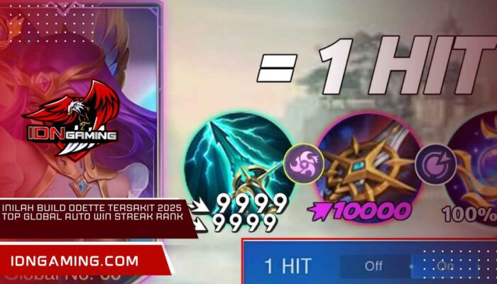 Inilah Build Odette Tersakit 2025 Top Global Auto Win Streak Rank