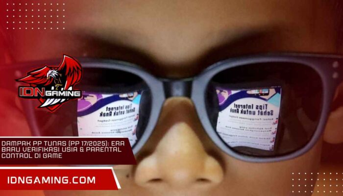 Dampak PP Tunas (PP 17/2025): Era Baru Verifikasi Usia & Parental Control di Game