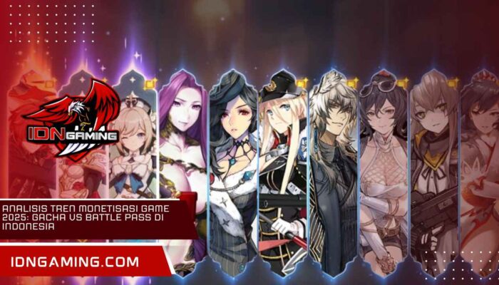 Analisis Tren Monetisasi Game 2025: Gacha vs Battle Pass di Indonesia