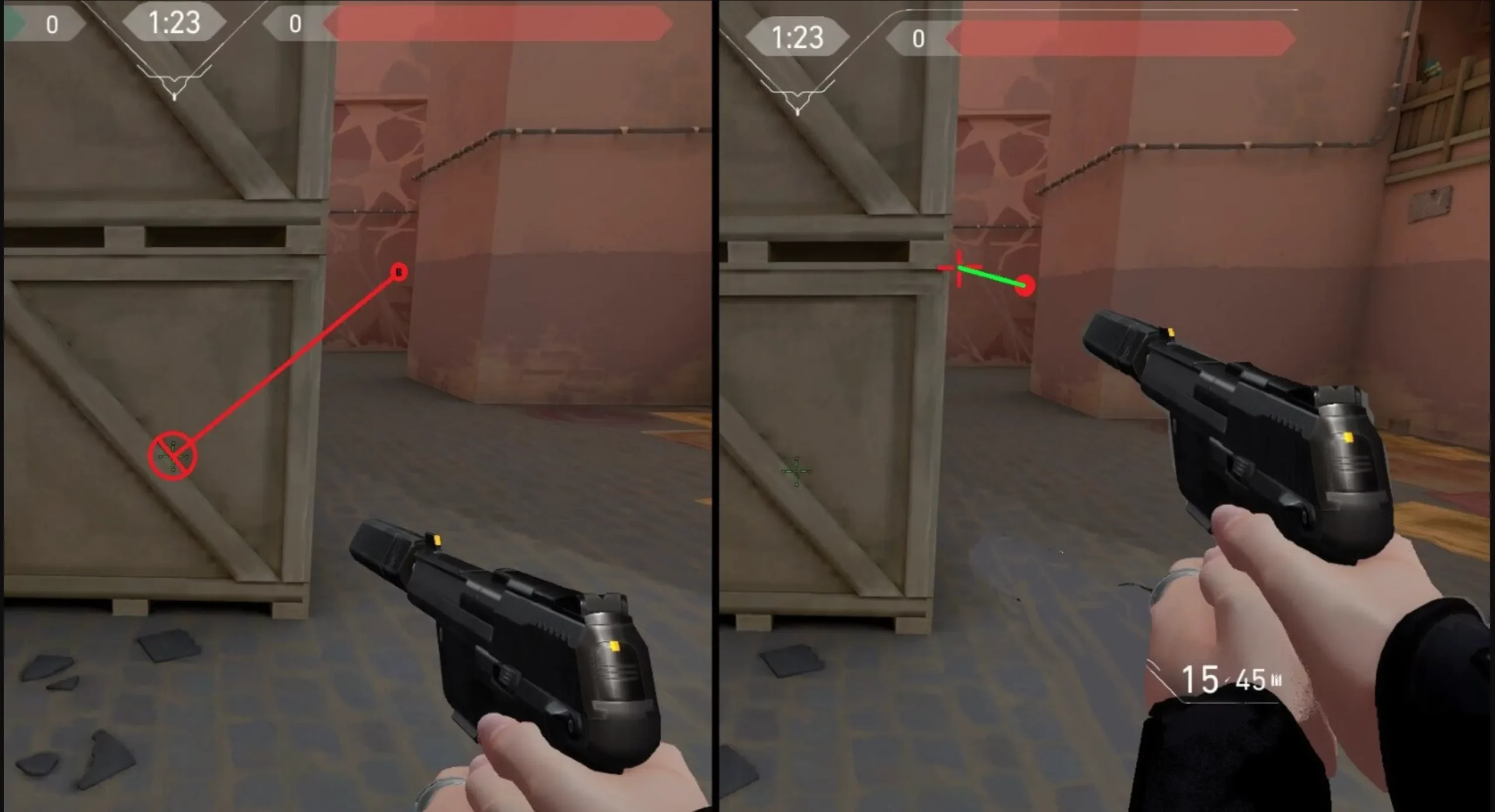 Tips crosshair headshot akurat ala pro player