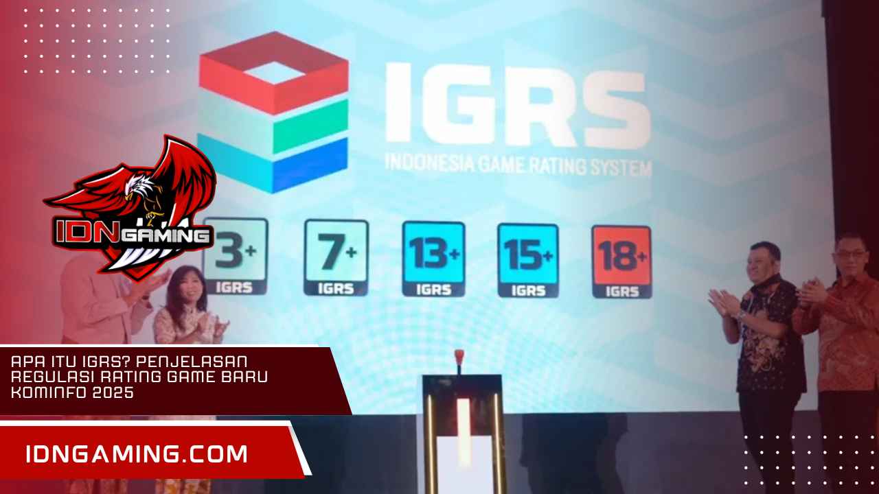Apa Itu IGRS? Penjelasan Regulasi Rating Game Baru Kominfo 2025