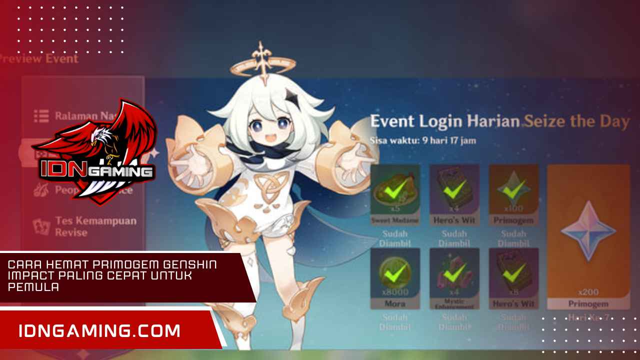 Cara Hemat Primogem Genshin Impact Paling Cepat untuk Pemula