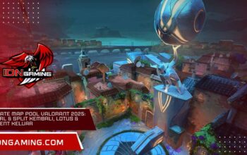 Update Map Pool Valorant 2025: Pearl & Split Kembali, Lotus & Ascent Keluar