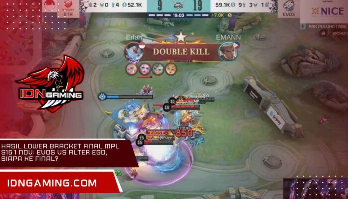 Hasil Lower Bracket Final MPL S16 1 Nov: EVOS vs Alter Ego, Siapa ke Final?