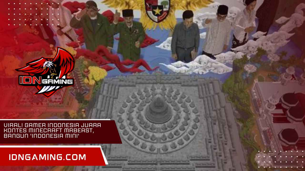Viral! Gamer Indonesia Juara Kontes Minecraft MrBeast, Bangun 'Indonesia Mini'