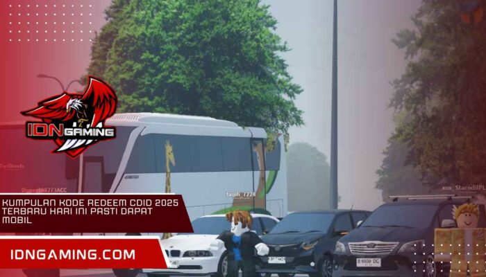 Kumpulan Kode Redeem CDID 2025 Terbaru Hari Ini Pasti Dapat Mobil