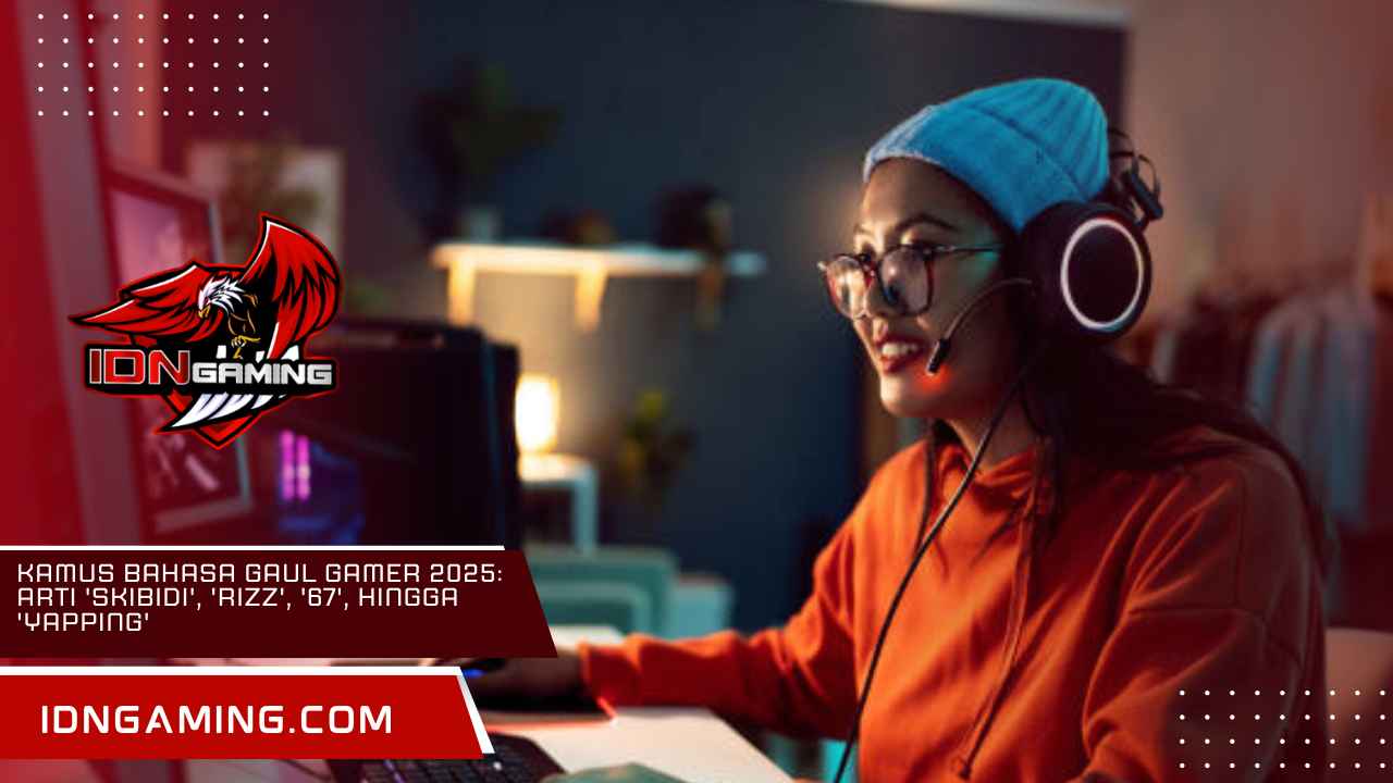 Kamus Bahasa Gaul Gamer 2025: Arti 'Skibidi', 'Rizz', '67', hingga 'Yapping'