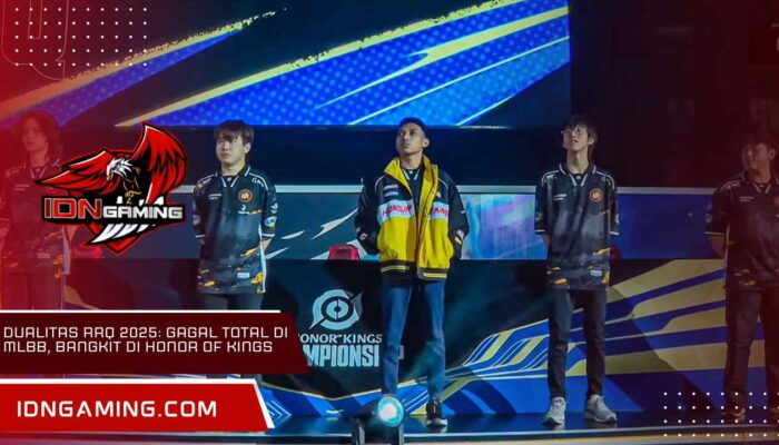 Dualitas RRQ 2025: Gagal Total di MLBB, Bangkit di Honor of Kings