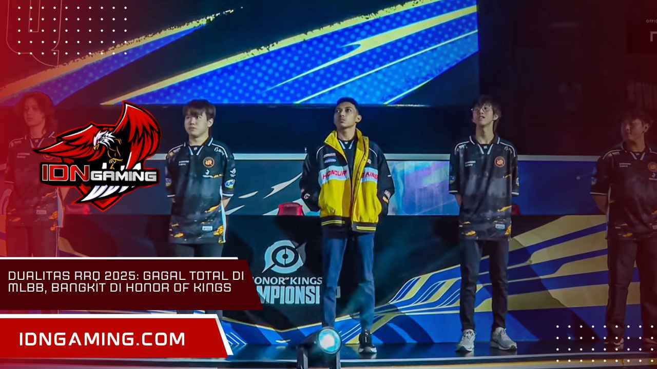 Dualitas RRQ 2025: Gagal Total di MLBB, Bangkit di Honor of Kings