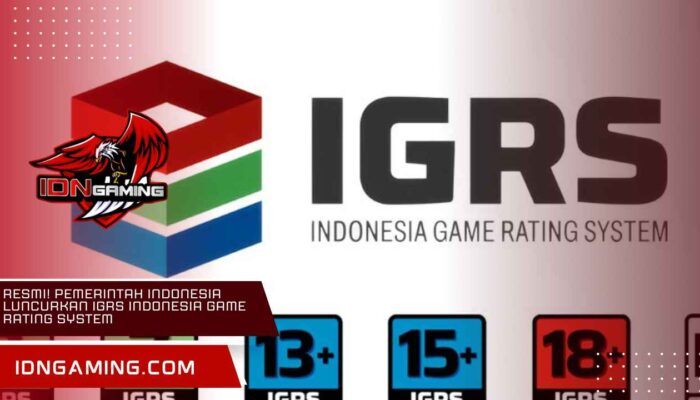 Resmi Pemerintah Indonesia Luncurkan IGRS Indonesia Game Rating System