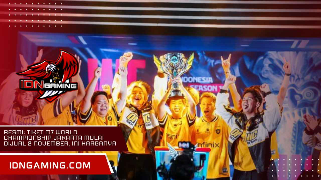 RESMI Tiket M7 World Championship Jakarta Mulai Dijual 2 November, Ini Harganya RESMI Tiket M7 World Championship Jakarta Mulai Dijual 2 November, Ini Harganya