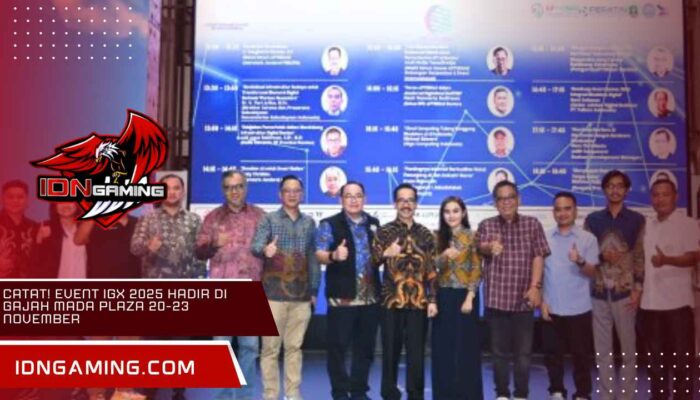 Catat! Event IGX 2025 Hadir di Gajah Mada Plaza 20-23 November