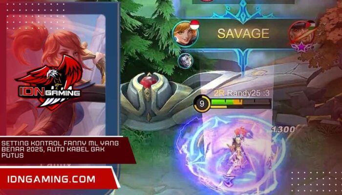 Setting Kontrol Fanny ML yang Benar 2025, Auto Kabel Gak Putus