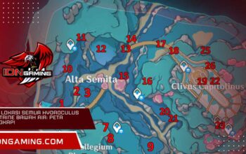 Cek Lokasi Semua Hydroculus Fontaine Bawah Air: Peta Lengkap!