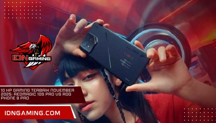 10 HP Gaming Terbaik November 2025: RedMagic 10S Pro vs ROG Phone 9 Pro