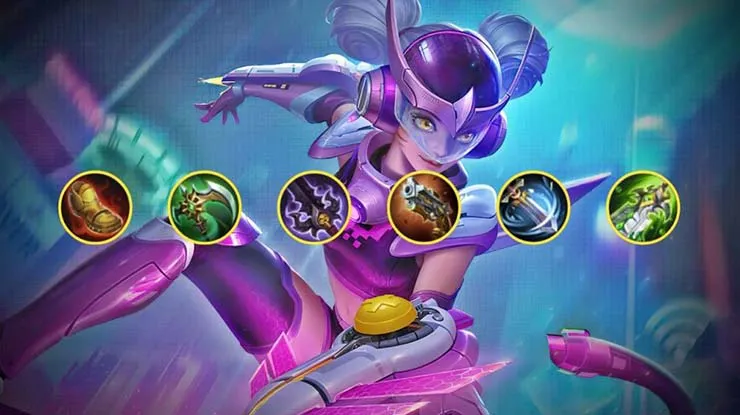 Ini Build Wanwan Tersakit Top 1 Global 2025, Musuh Auto Mundur Rahasia build Wanwan tersakit 2025 ala Top 1 Global.