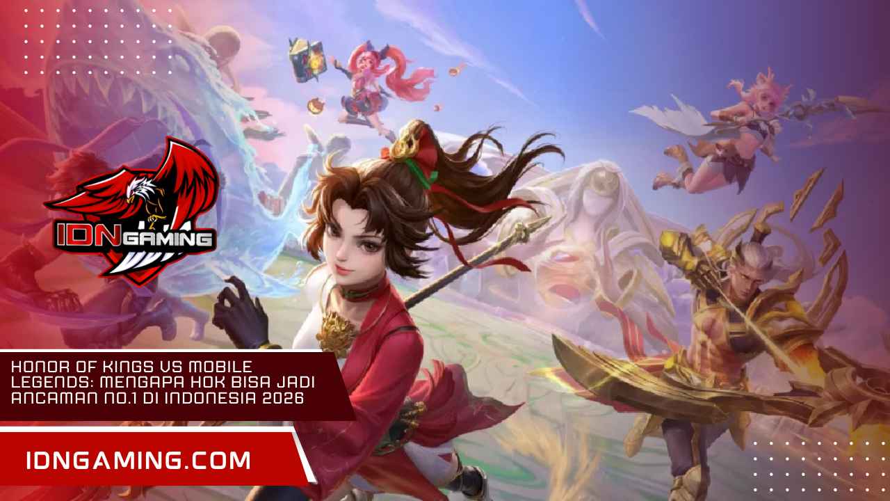 HONOR OF KINGS vs Mobile Legends: Mengapa HoK Bisa Jadi Ancaman No.1 di Indonesia 2026
