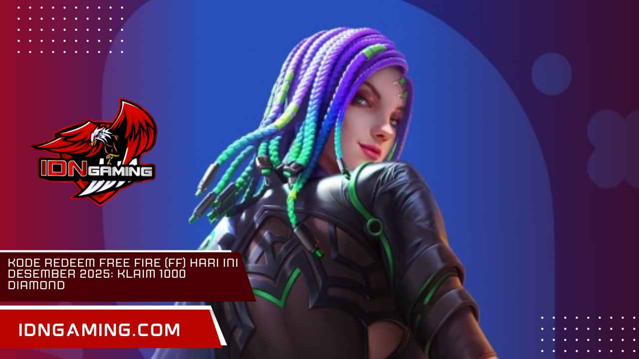 Kode Redeem Free Fire (FF) Hari Ini Desember 2025: Klaim 1000 Diamond