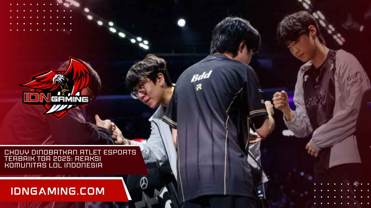 Chovy Dinobatkan Atlet Esports Terbaik TGA 2025: Reaksi Komunitas LoL Indonesia
