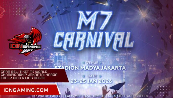 Cara Beli Tiket M7 World Championship Jakarta: Harga Early Bird & Link Resmi