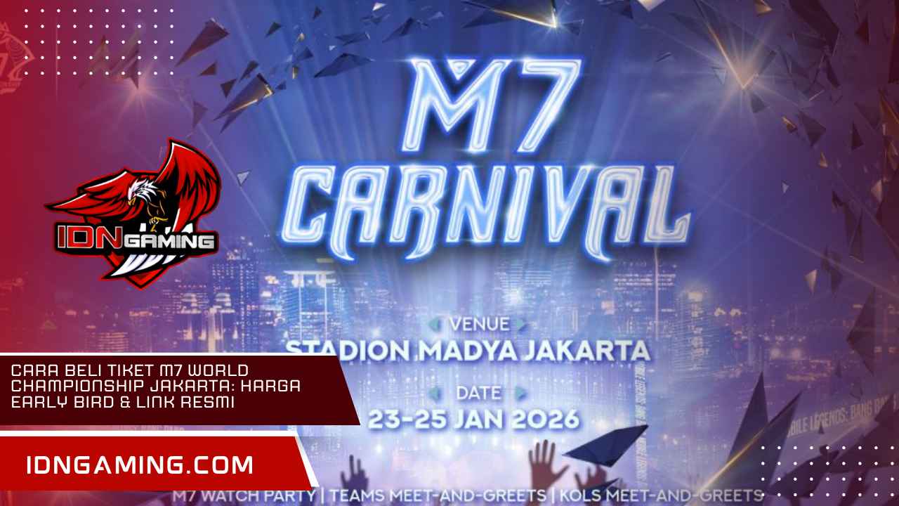 Cara Beli Tiket M7 World Championship Jakarta: Harga Early Bird & Link Resmi