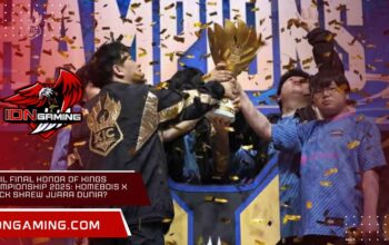 Hasil Final Honor of Kings Championship 2025: Homebois x Black Shrew Juara Dunia?