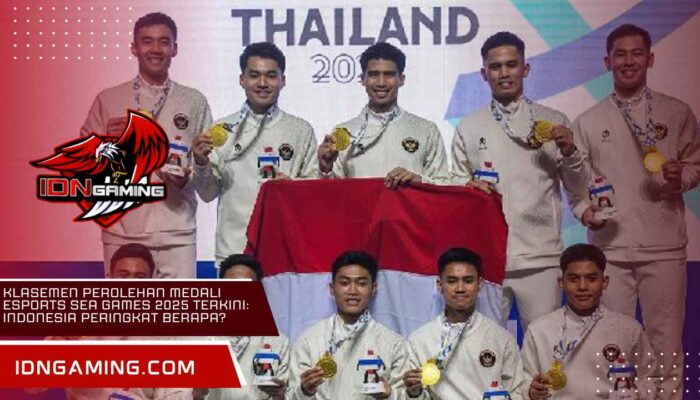 Klasemen Perolehan Medali Esports SEA Games 2025 Terkini: Indonesia Peringkat Berapa?