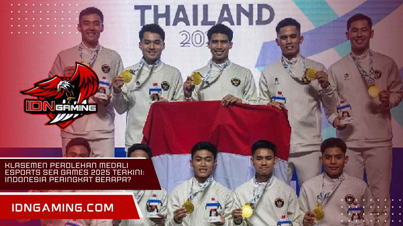 Klasemen Perolehan Medali Esports SEA Games 2025 Terkini: Indonesia Peringkat Berapa? Klasemen Perolehan Medali Esports SEA Games 2025 Terkini: Indonesia Peringkat Berapa?