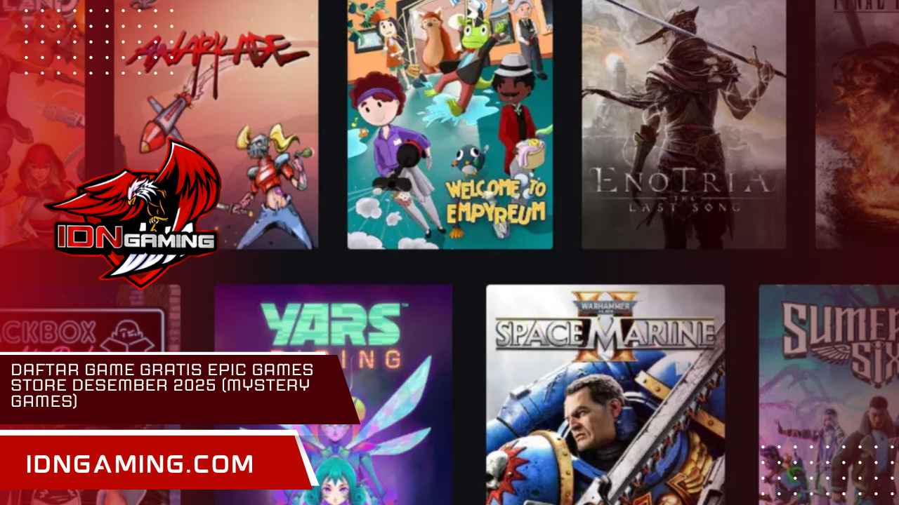 Daftar Game Gratis Epic Games Store Desember 2025 (Mystery Games)