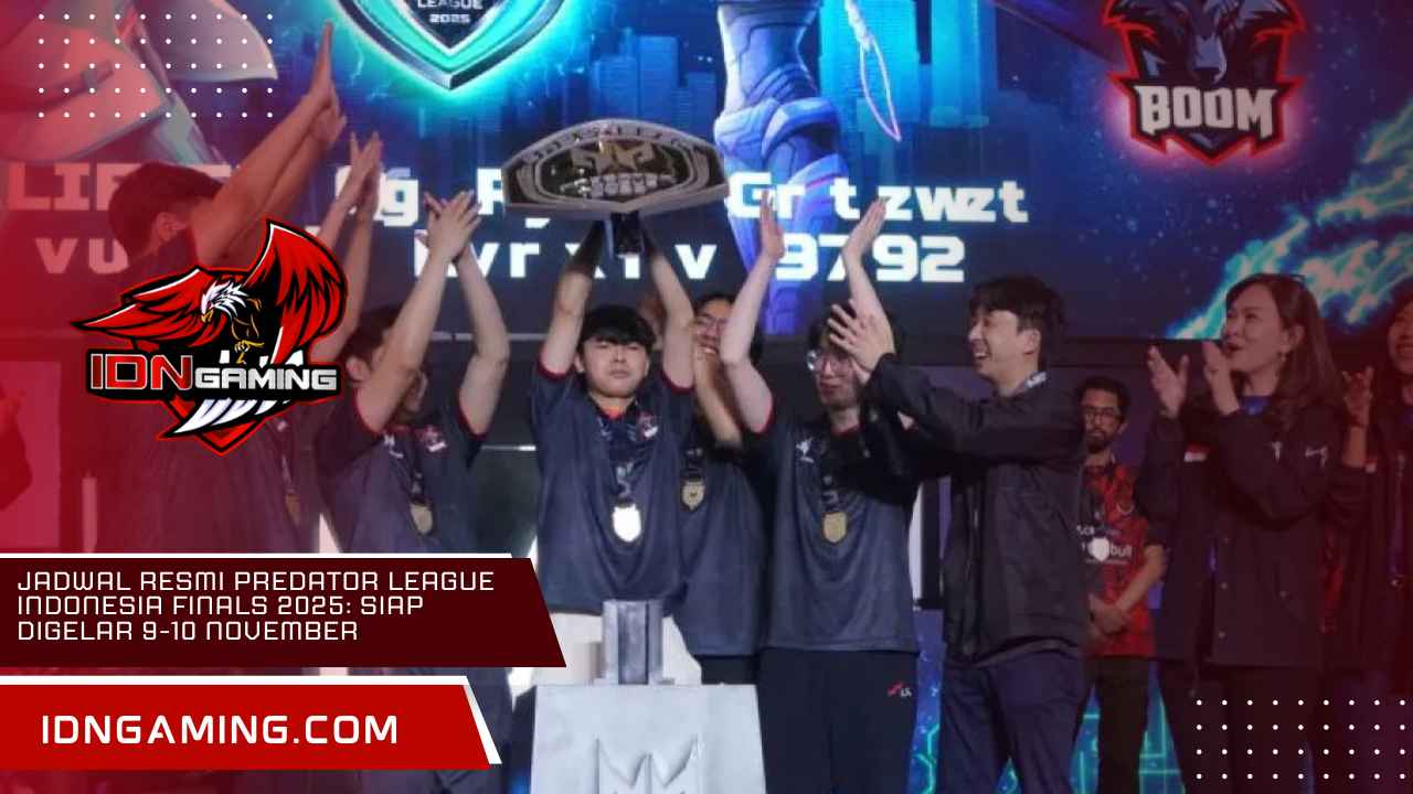 Jadwal Resmi Predator League Indonesia Finals 2025: Siap Digelar 9-10 November