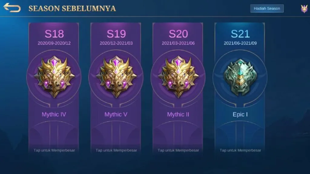 Rank ML Dari Terendah Sampai Tertinggi Penjelasan Lengkap Tier Mythic Pelajari sistem tier lengkap biar jago push rank.