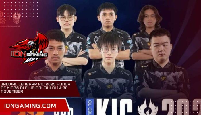 Jadwal Lengkap KIC 2025 Honor of Kings di Filipina: Mulai 14-30 November