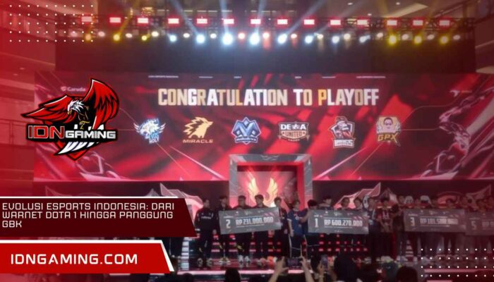 Evolusi Esports Indonesia: Dari Warnet DotA 1 hingga Panggung GBK