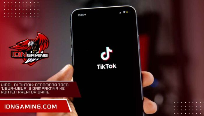 Viral di TikTok Fenomena Tren Ubur-ubur & Dampaknya ke Konten Kreator Game