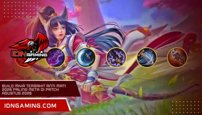 Build Miya Tersakit Anti Mati 2026: Strategi Marksman Meta Patch 1.9