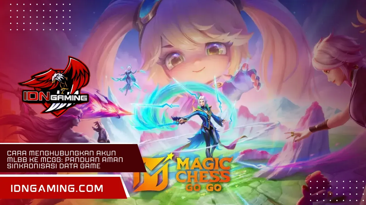 Cara MENGHUBUNGKAN akun MLBB ke MCGG Sinkronisasi Data Game