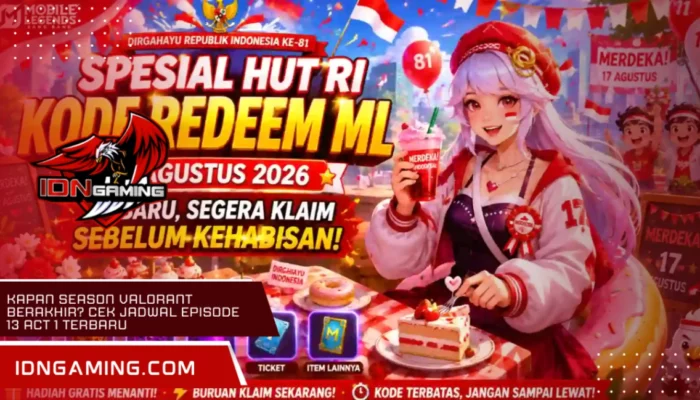 Cara Mendapatkan Kode Redeem ML 17 Agustus 2026 Spesial HUT RI Ke-81