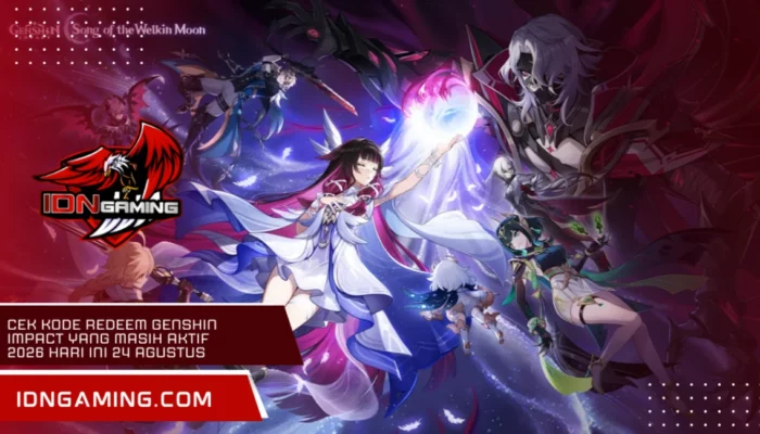 Cek Kode Redeem Genshin Impact yang Masih Aktif 2026 Hari Ini 24 Agustus