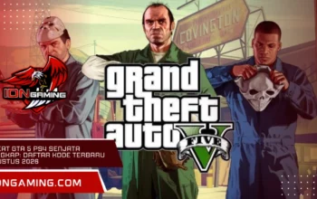 Cheat GTA 5 PS4 Senjata Lengkap: Daftar Kode Terbaru Agustus 2026