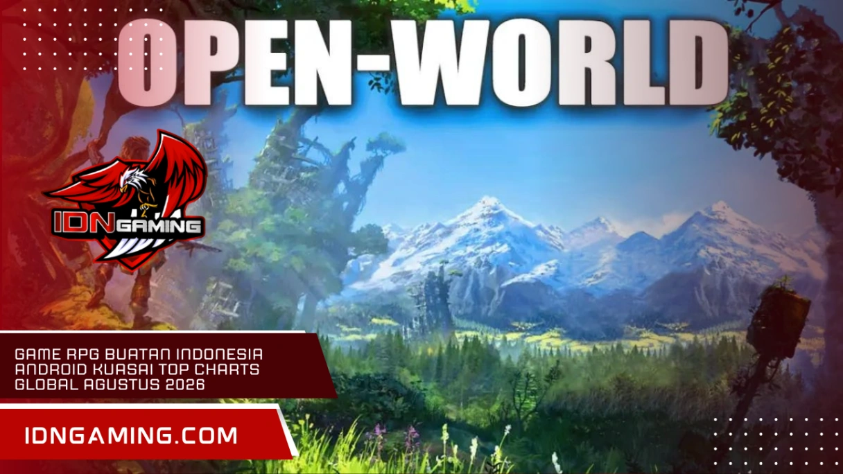 Game RPG Buatan Indonesia Android Kuasai Top Charts Global Agustus 2026