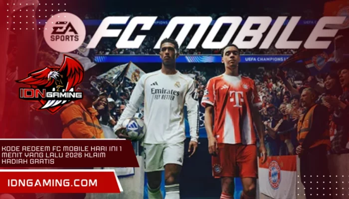 Kode Redeem FC Mobile Hari Ini 1 Menit yang Lalu 2026 Klaim Hadiah Gratis